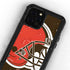 NFL Cleveland Browns Large Logo iPhone 12 Pro Waterproof Case