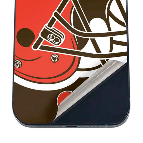 NFL Cleveland Browns Large Logo iPhone 12 Skin