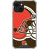 NFL Cleveland Browns Large Logo iPhone 13 Mini Clear Case
