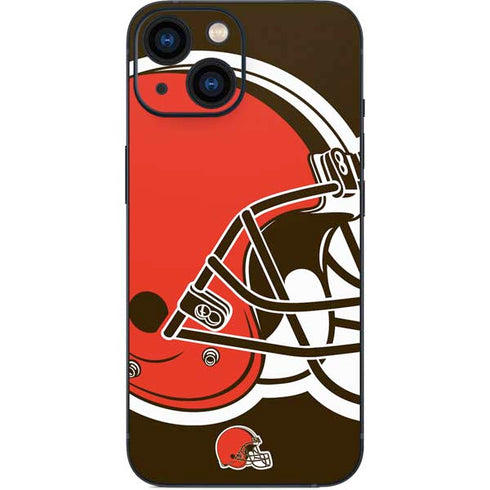 NFL Cleveland Browns Large Logo iPhone 13 Mini Skin