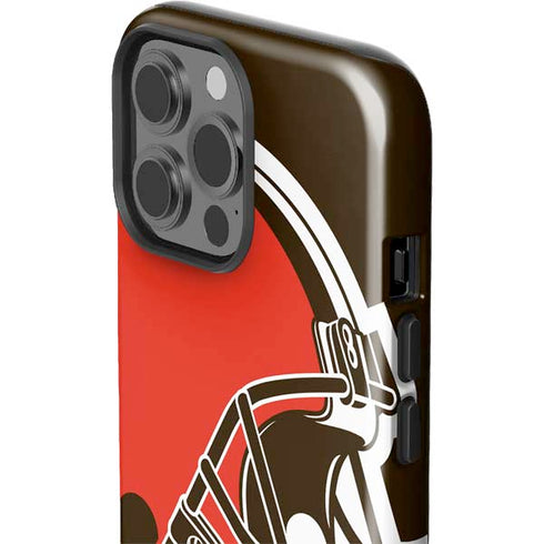NFL Cleveland Browns Large Logo iPhone 13 Pro Max Impact Case