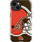NFL Cleveland Browns Large Logo iPhone 15 Plus Impact Case