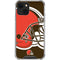 NFL Cleveland Browns Large Logo iPhone 15 Plus Clear Case