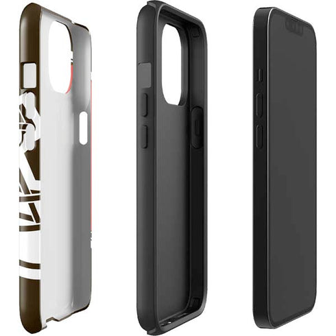 NFL Cleveland Browns Large Logo iPhone 15 Impact Case