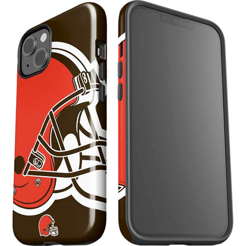 NFL Cleveland Browns Large Logo iPhone 14 Impact Case