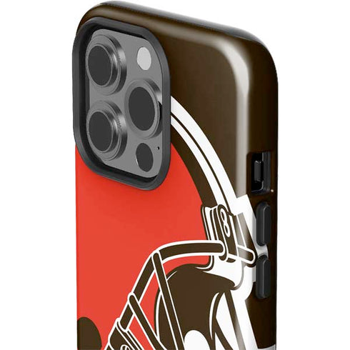 NFL Cleveland Browns Large Logo iPhone 14 Pro Impact Case