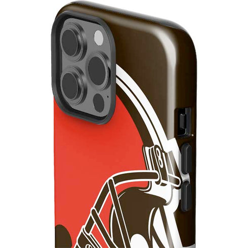 NFL Cleveland Browns Large Logo iPhone 14 Pro Max Impact Case