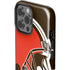 NFL Cleveland Browns Large Logo iPhone 15 Pro Max Impact Case
