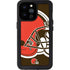 NFL Cleveland Browns Large Logo iPhone 14 Pro Max Waterproof Case