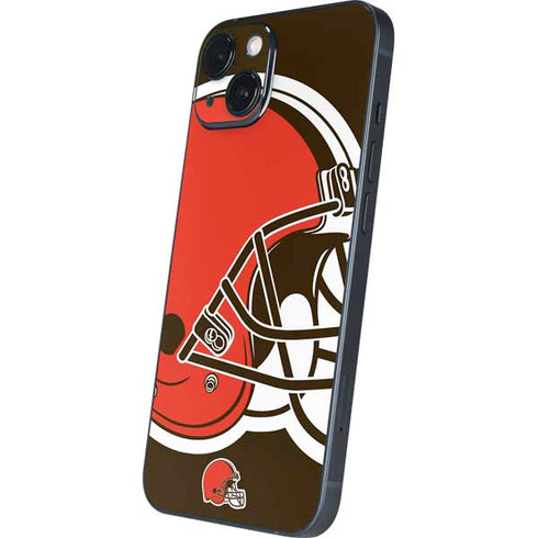 NFL Cleveland Browns Large Logo iPhone 14 Skin