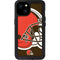 NFL Cleveland Browns Large Logo iPhone 15 Plus Waterproof Case