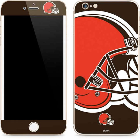 NFL Cleveland Browns Large Logo iPhone 6/6s Plus Skin