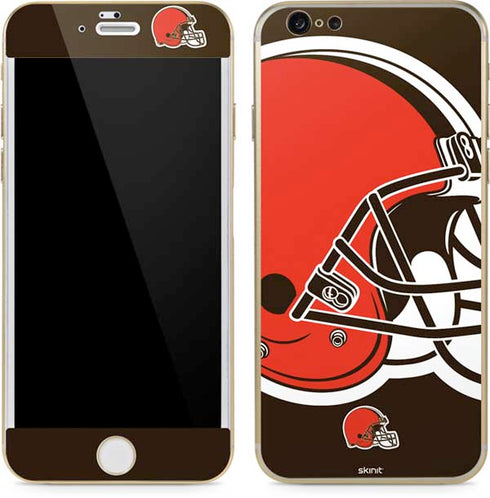 NFL Cleveland Browns Large Logo iPhone 6/6s Skin