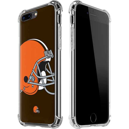 NFL Cleveland Browns Large Logo iPhone 7/8 Plus Clear Case