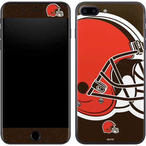 NFL Cleveland Browns Large Logo iPhone 8 Plus Skin