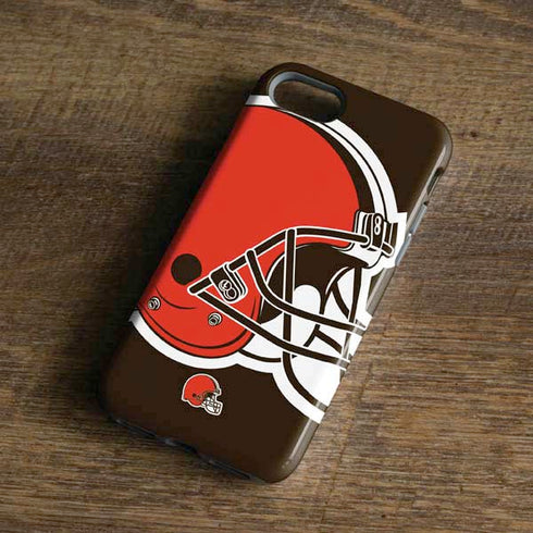 NFL Cleveland Browns Large Logo iPhone 8 Pro Case