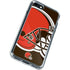 NFL Cleveland Browns Large Logo iPhone SE (2nd & 3rd Gen) Clear Case