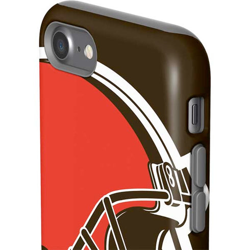 NFL Cleveland Browns Large Logo iPhone SE (2nd & 3rd Gen) Pro Case