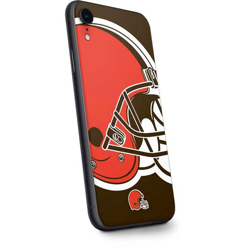 NFL Cleveland Browns Large Logo iPhone XR Skin