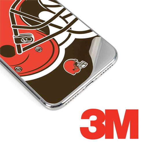 NFL Cleveland Browns Large Logo iPhone XS Max Skin