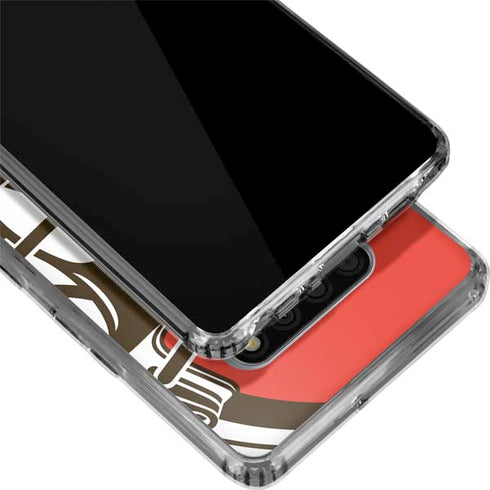 NFL Cleveland Browns Large Logo LG Stylo 6 Clear Case