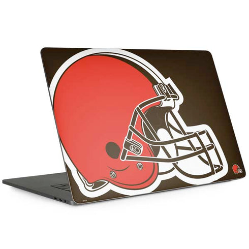 NFL Cleveland Browns Large Logo Apple MacBook Pro 15-inch Skin