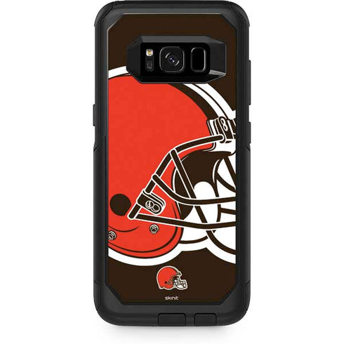 NFL Cleveland Browns Large Logo Otterbox Commuter Galaxy Skin