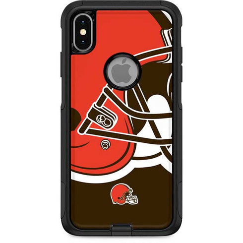 NFL Cleveland Browns Large Logo Otterbox Commuter iPhone Skin