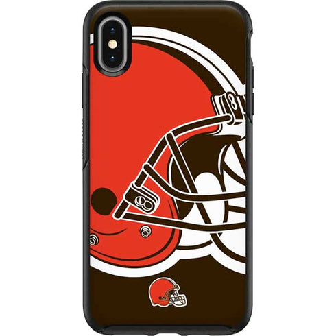 NFL Cleveland Browns Large Logo Otterbox Symmetry iPhone Skin