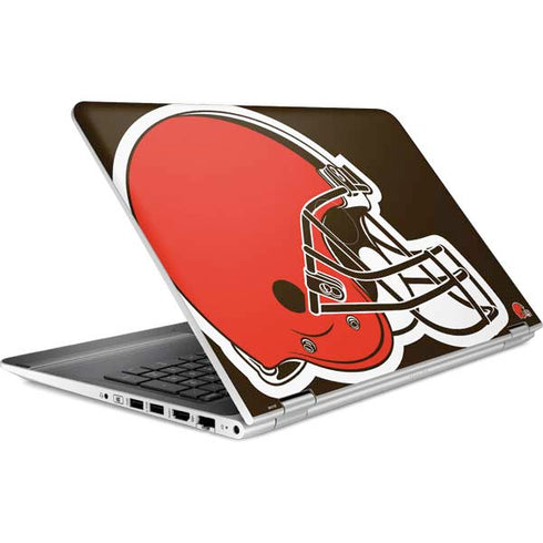 NFL Cleveland Browns Large Logo HP Pavilion Skin