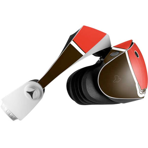 NFL Cleveland Browns Large Logo PlayStation VR2 Skin