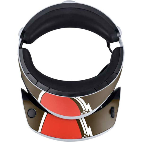 NFL Cleveland Browns Large Logo PlayStation VR2 Skin