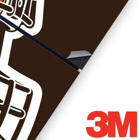 NFL Cleveland Browns Large Logo PS4 Console and Controller Bundle Skin