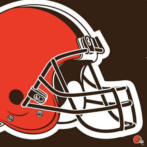 NFL Cleveland Browns Large Logo PS4 Console and Controller Bundle Skin