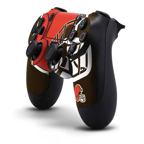 NFL Cleveland Browns Large Logo PS4 Controller Skin