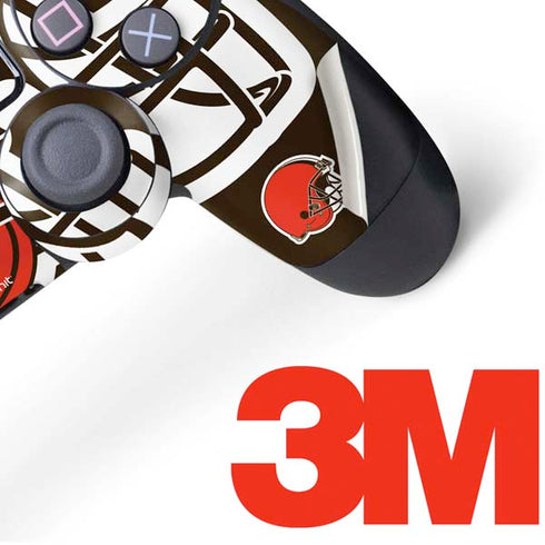 NFL Cleveland Browns Large Logo PS4 Controller Skin