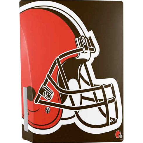 NFL Cleveland Browns Large Logo PS5 Console Skin