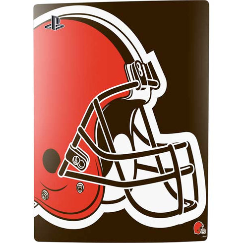 NFL Cleveland Browns Large Logo PS5 Digital Edition Console Skin