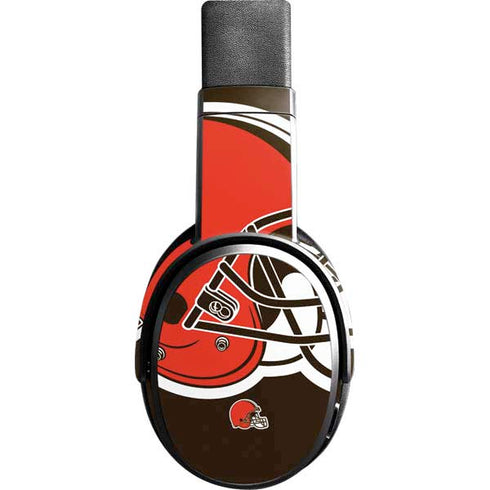 NFL Cleveland Browns Large Logo Skullcandy Crusher Wireless Skin