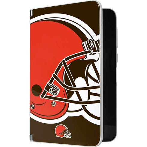 NFL Cleveland Browns Large Logo Surface Duo Skin