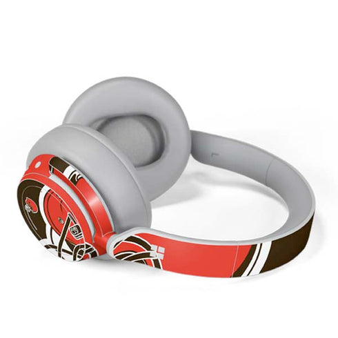 NFL Cleveland Browns Large Logo Surface Headphones Skin
