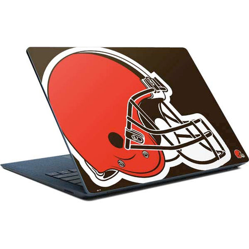NFL Cleveland Browns Large Logo Surface Laptop Skin
