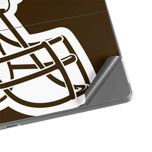 NFL Cleveland Browns Large Logo Surface Pro 8 Skin