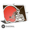 NFL Cleveland Browns Large Logo Universal Laptop 16in (13 x 9.4in) Skin