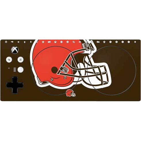 NFL Cleveland Browns Large Logo Xbox Adaptive Controller Skin