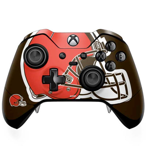 NFL Cleveland Browns Large Logo Xbox One Elite Controller Skin