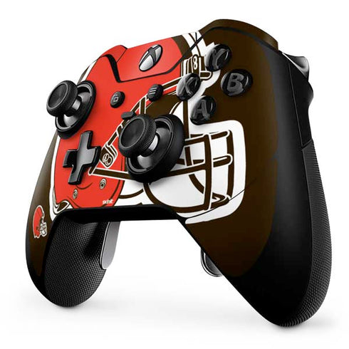 NFL Cleveland Browns Large Logo Xbox One Elite Controller Skin