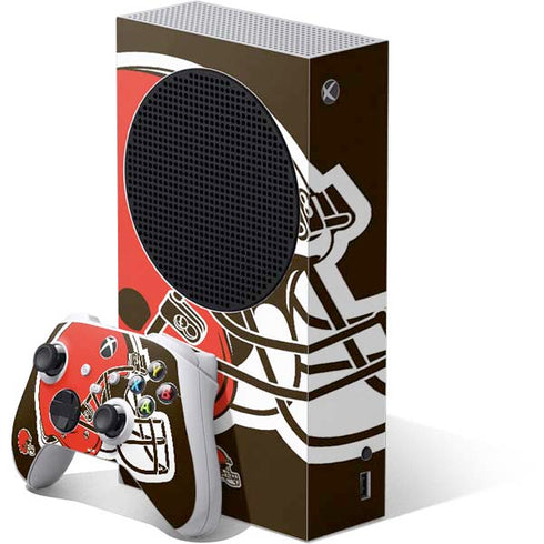 NFL Cleveland Browns Large Logo Xbox Series S Skins