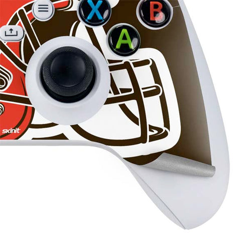 NFL Cleveland Browns Large Logo Xbox Series S Bundle Skin