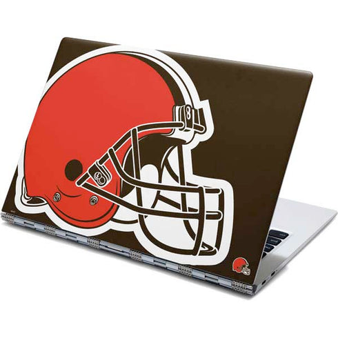 NFL Cleveland Browns Large Logo Yoga 910 2-in-1 14in Touch-Screen Skin